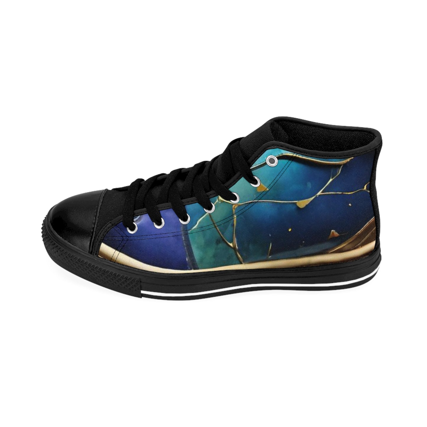 Stained Steppaz- High-Top Sneakers