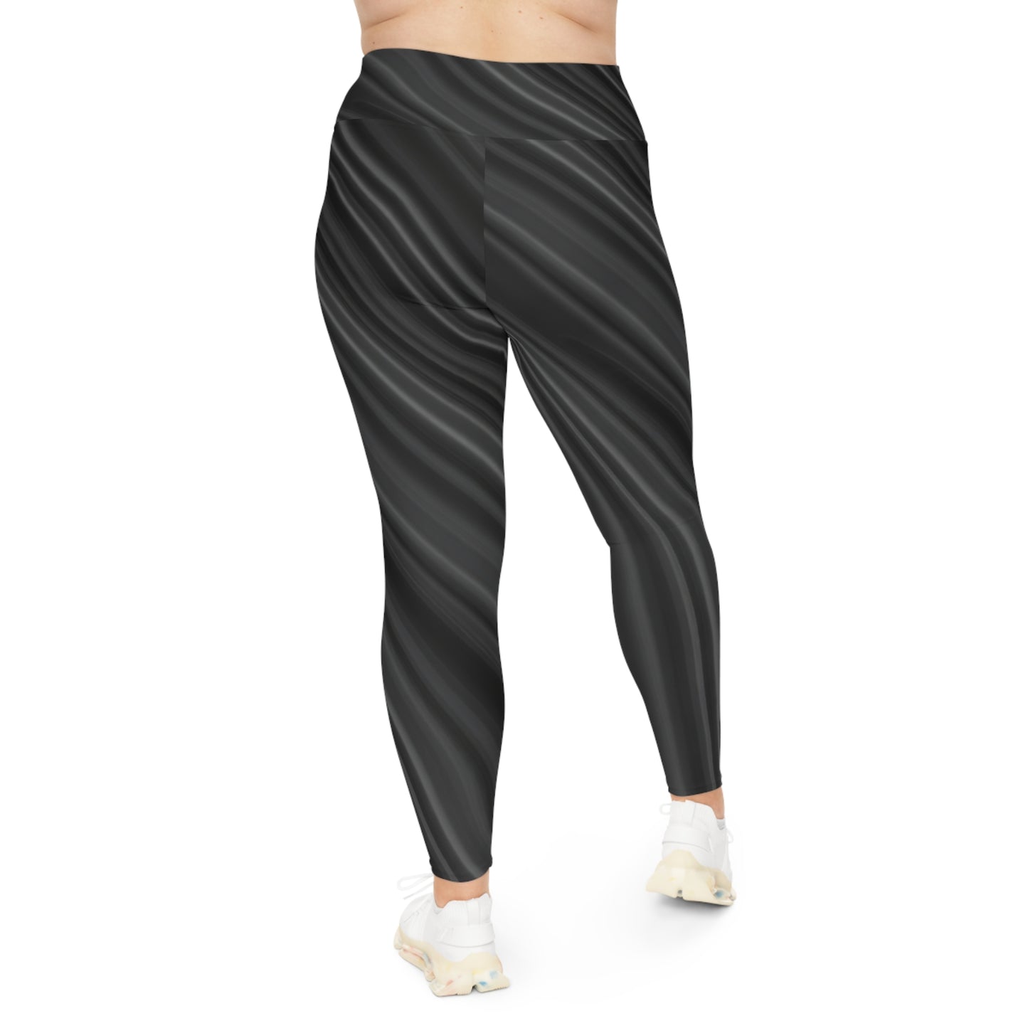 Black Current - Plus Size Leggings
