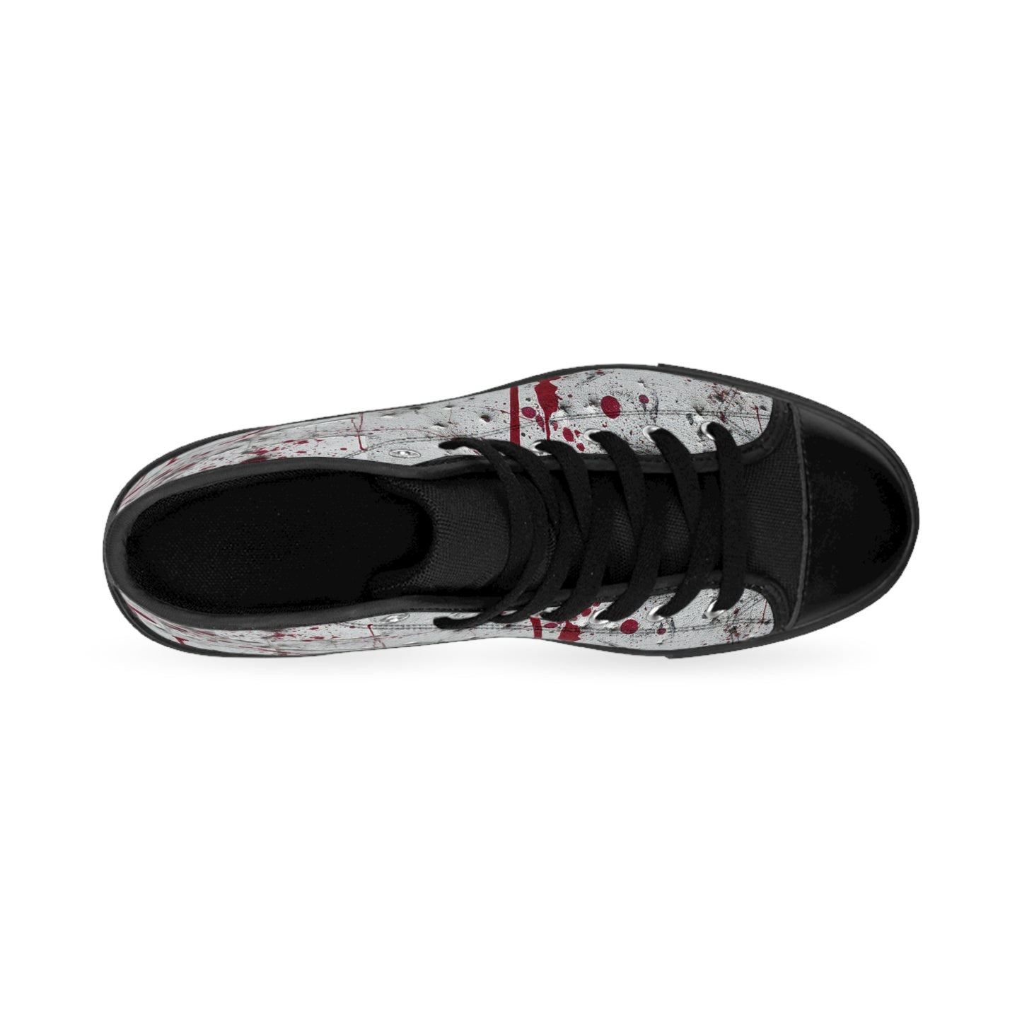 Red Drip- High-Top Sneakers