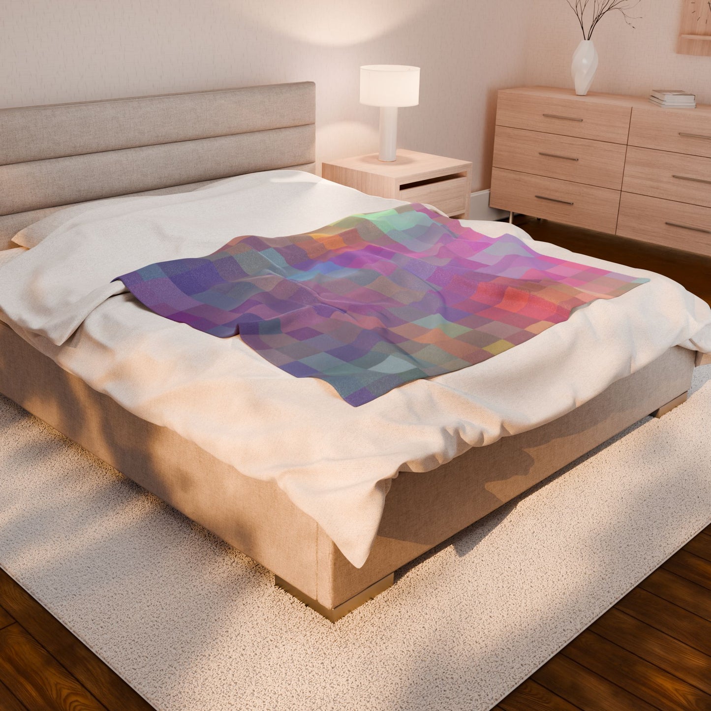 PIXELATED PIXI- Plush Blanket
