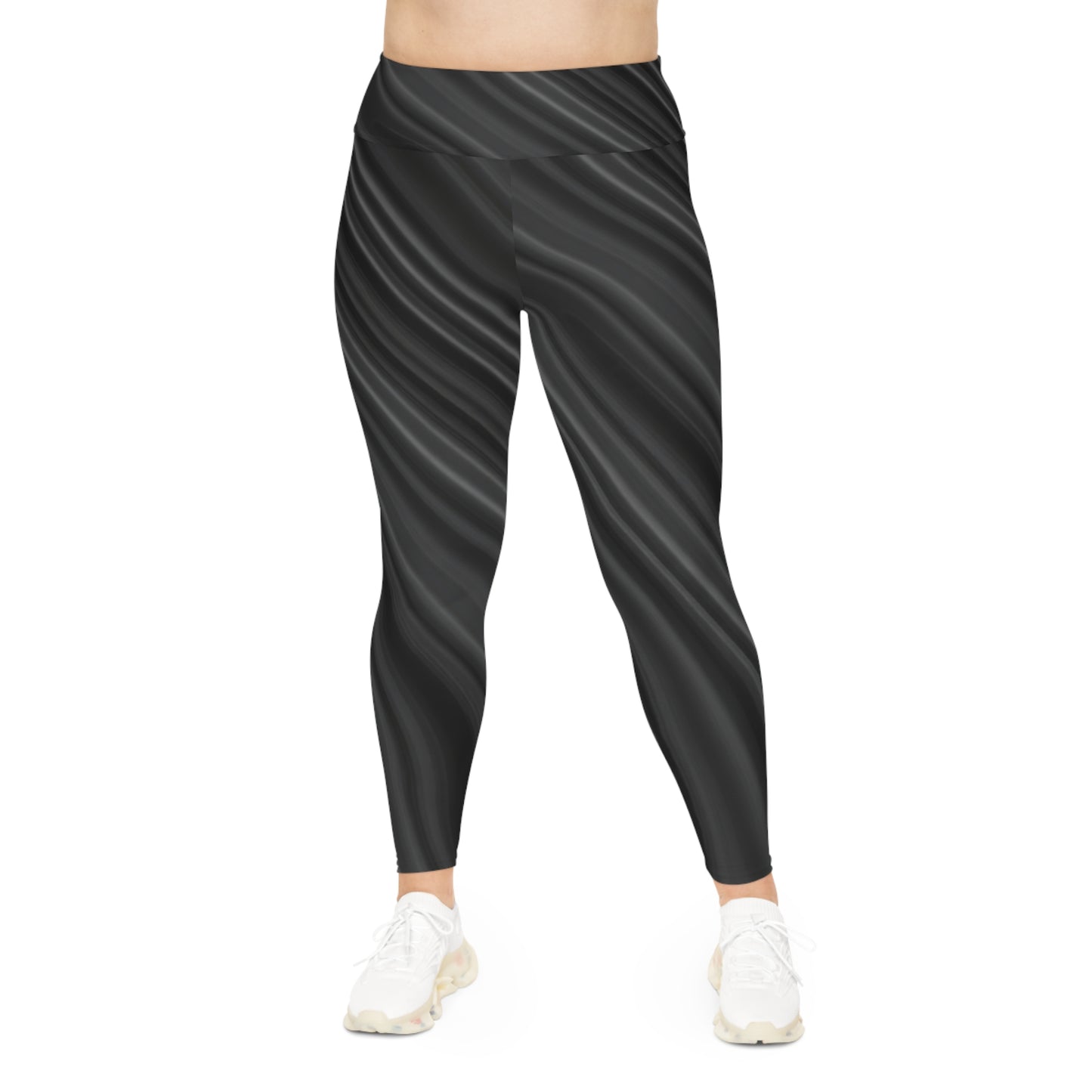 Black Current - Plus Size Leggings