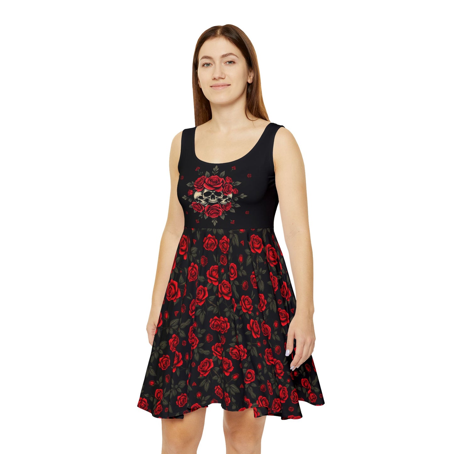 Gothic Rose - Skater Dress