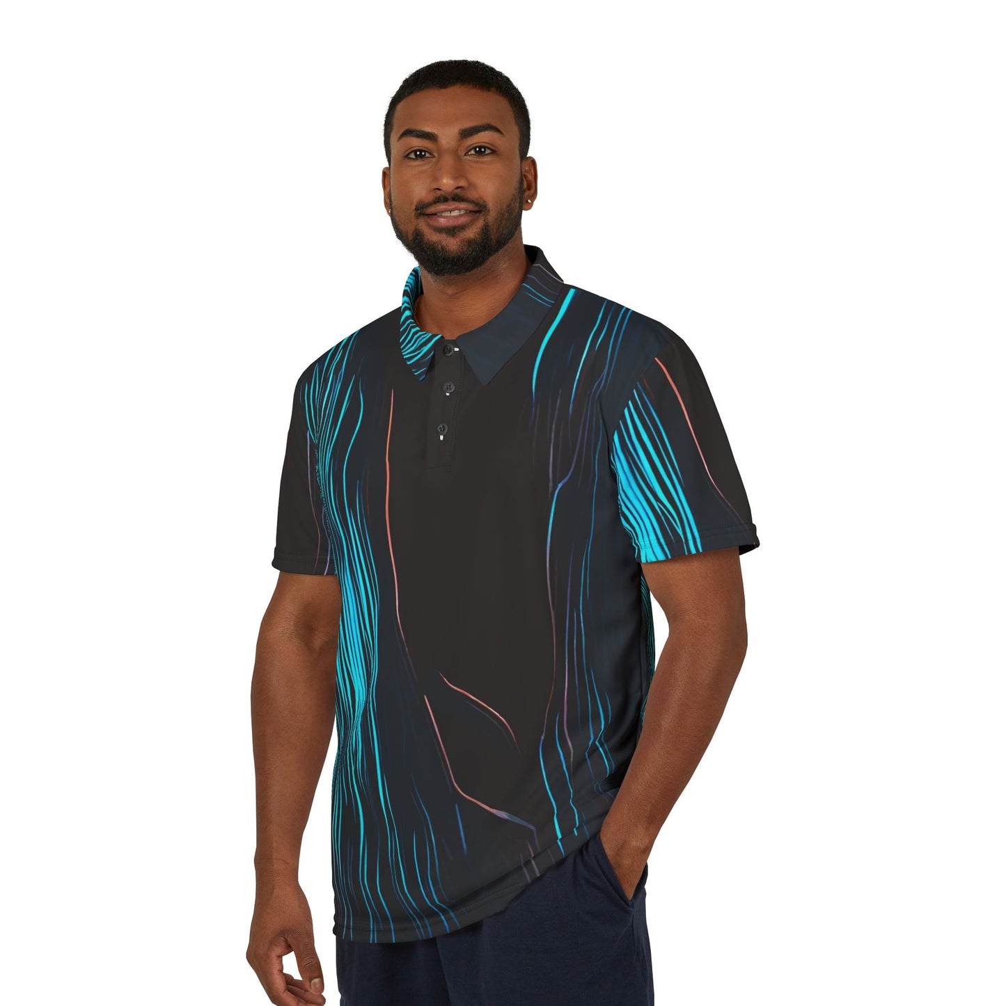 Deep Blue Polo Shirt