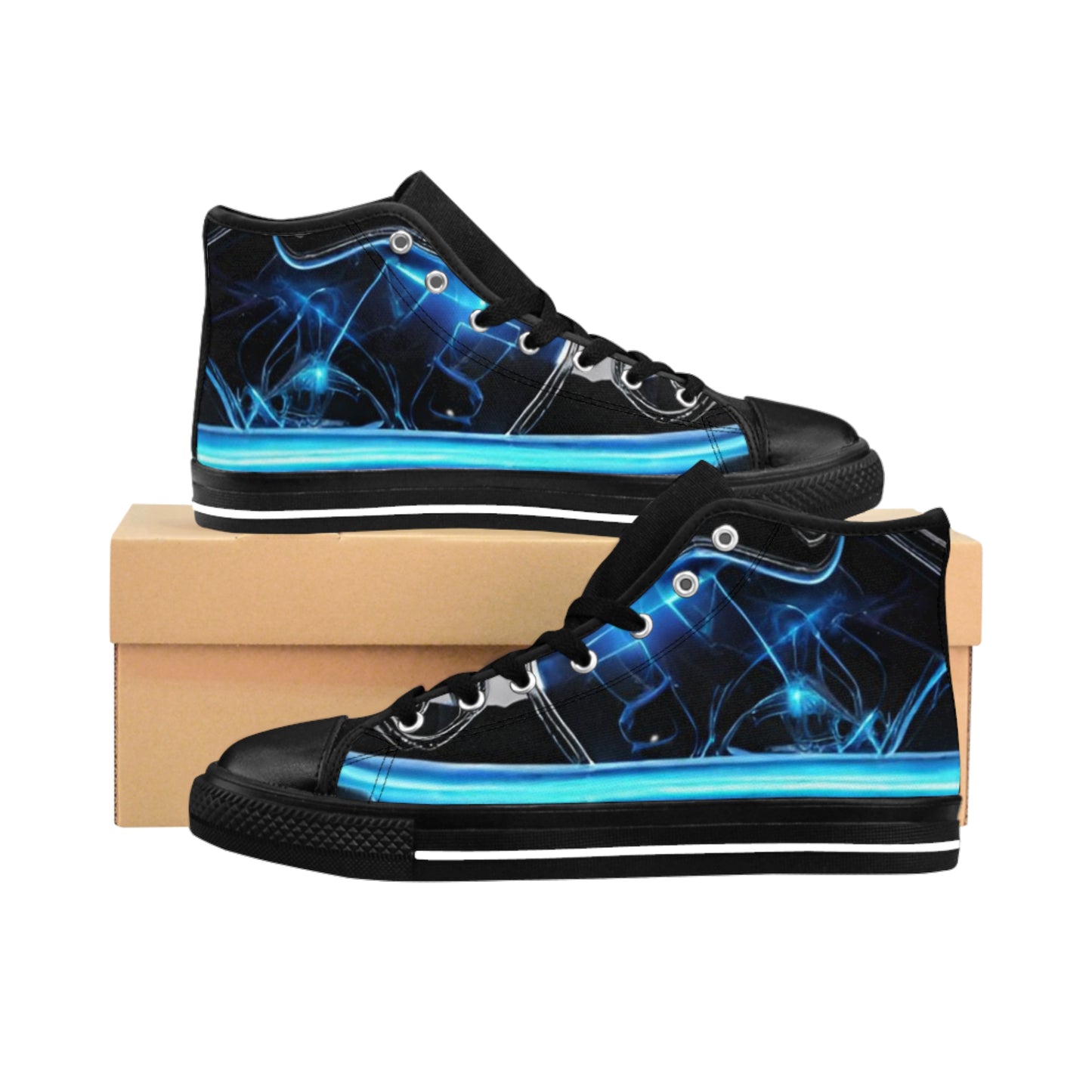 The Glowz high-top sneakers