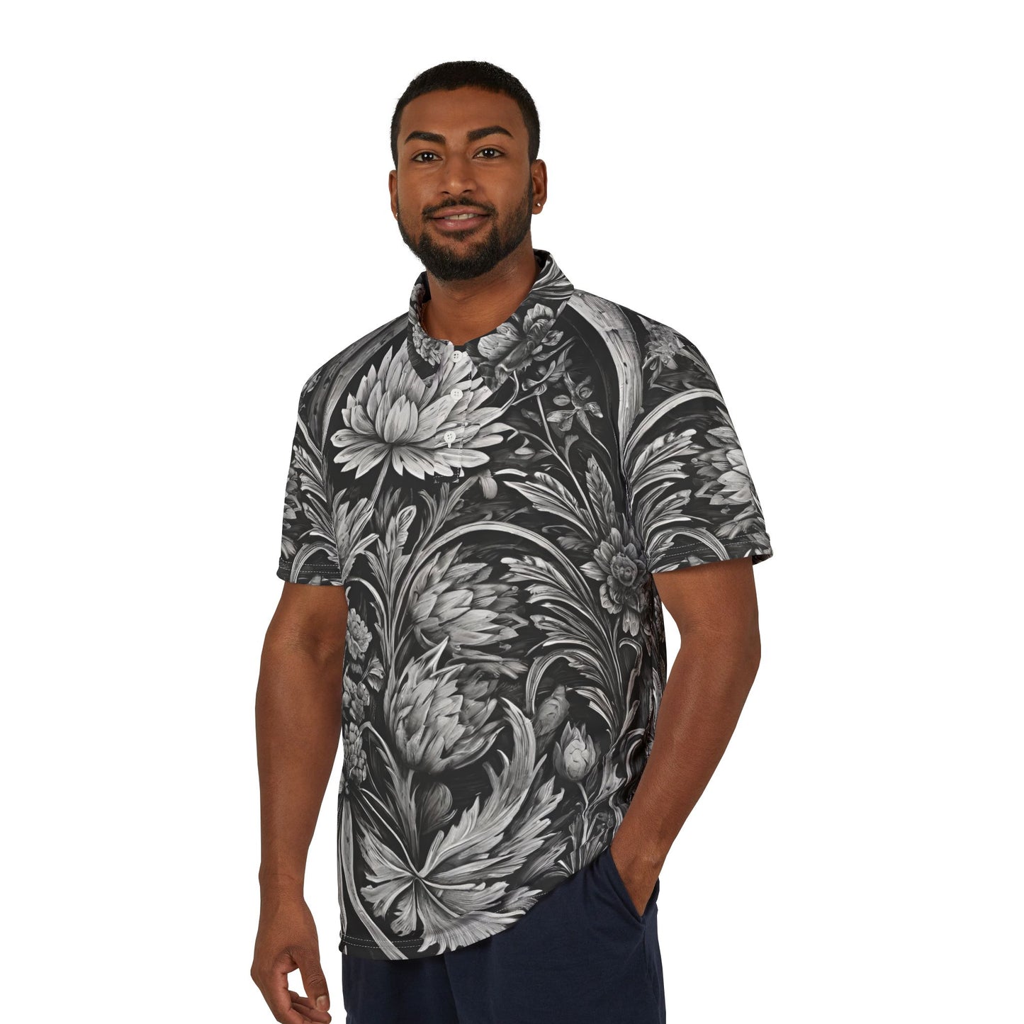 Granite Petalz Polo Shirt