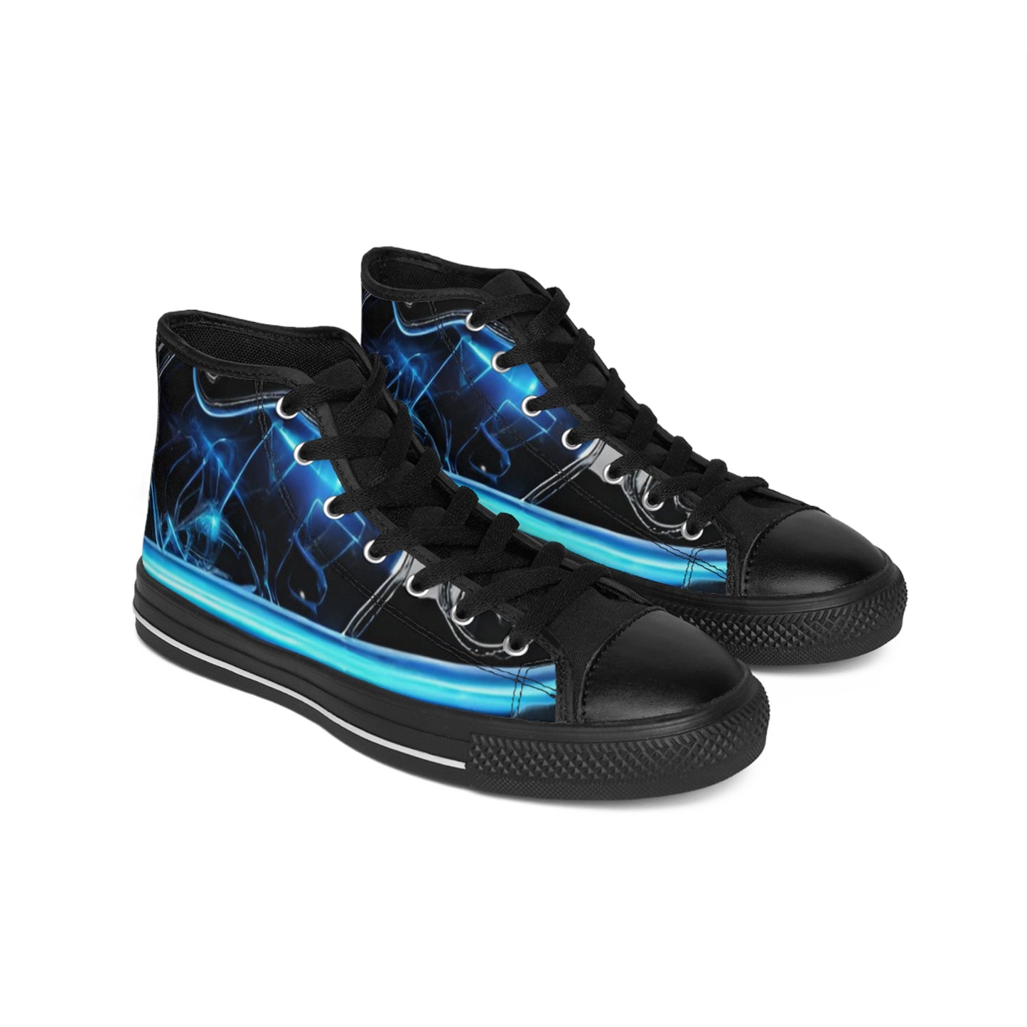 The Glowz high-top sneakers
