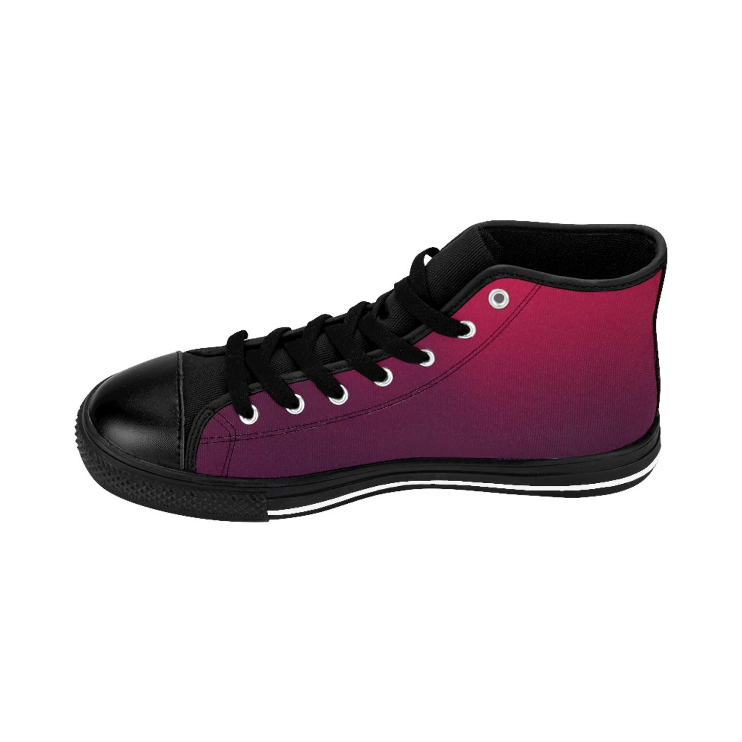 Red Haze high-tops Men's Sneakers by RightTymDesignz