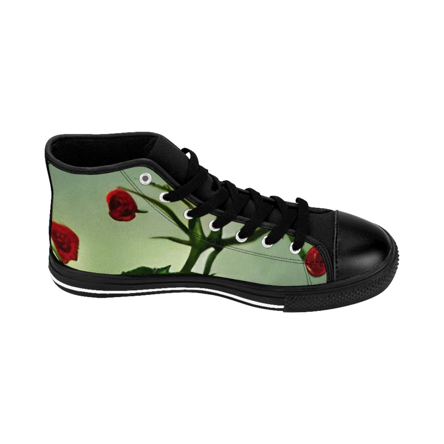 Rosebudz high-tops by RightTymDesignz Men's Sneakers