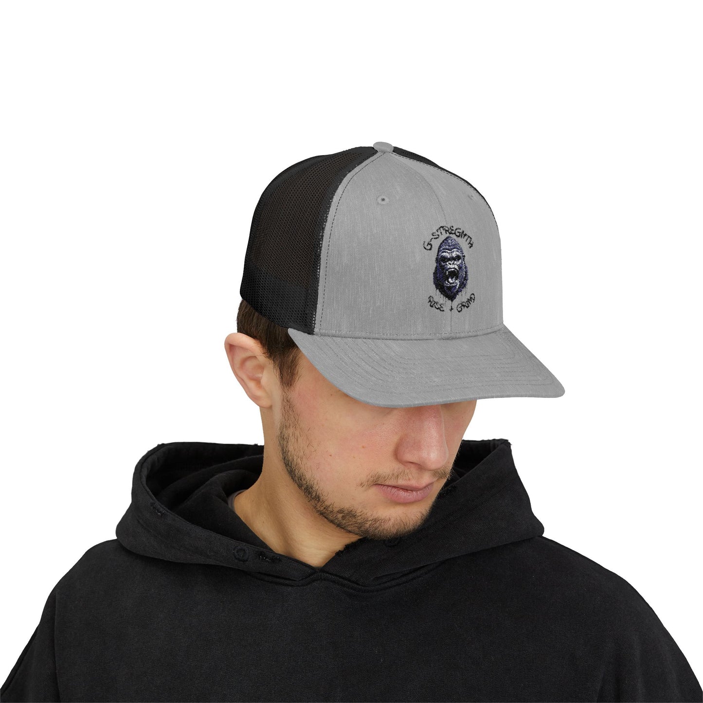 Rise n Grind Snapback trucker hat