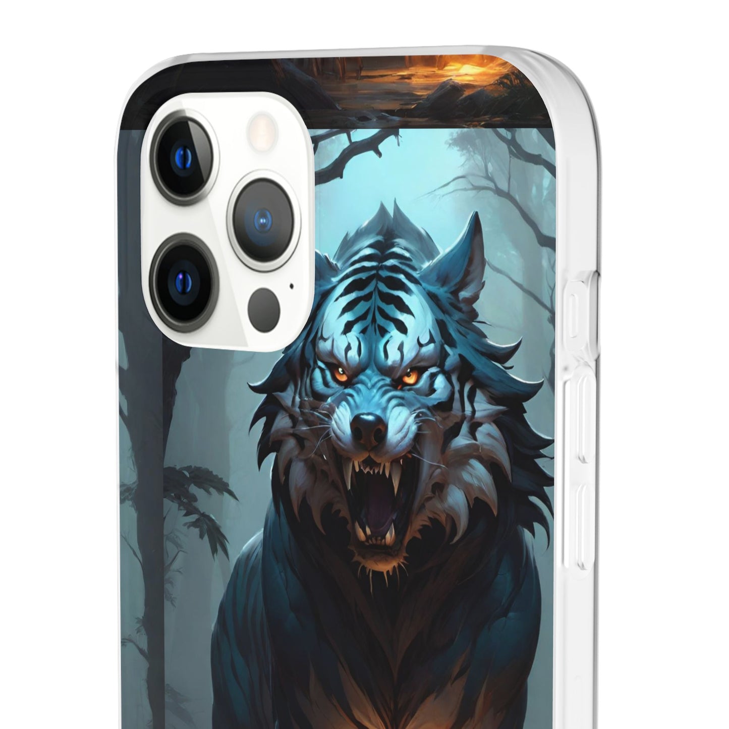 IPhone/Android Wolf Flexi Case