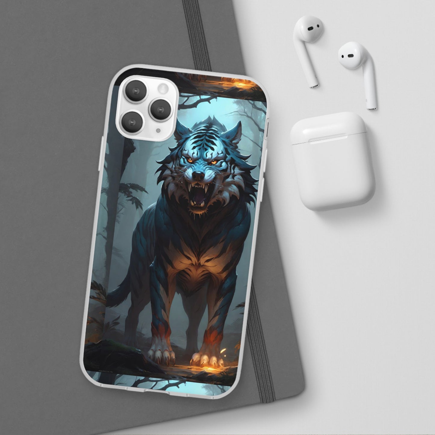IPhone/Android Wolf Flexi Case