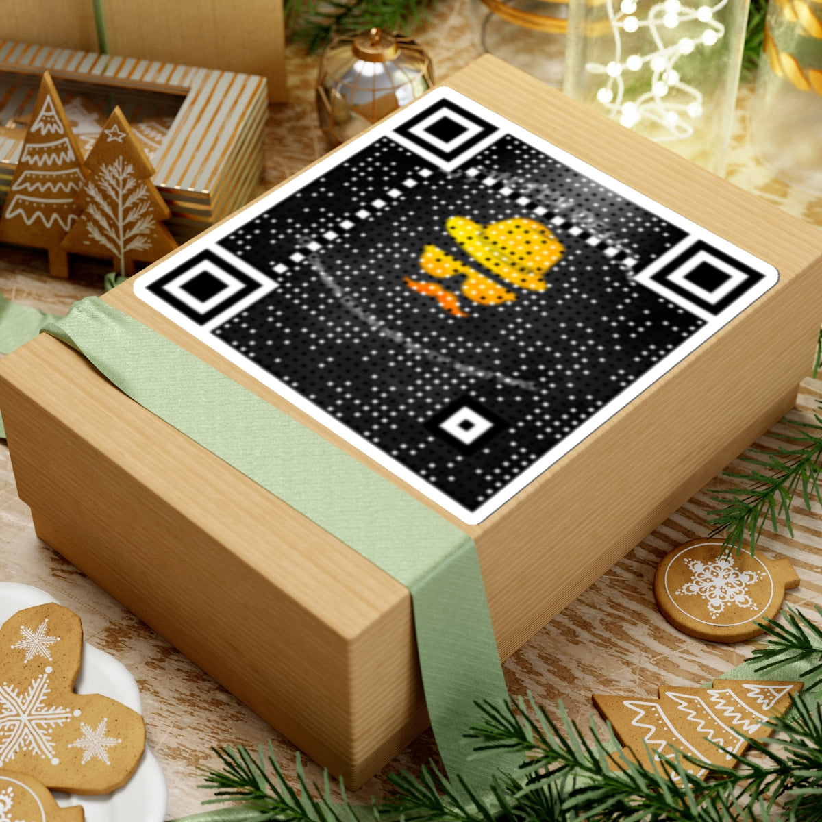 RIGHT TYM DESIGNZ QR STICKER