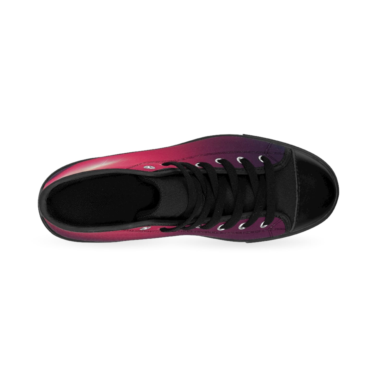 Red Haze high-tops Men's Sneakers by RightTymDesignz