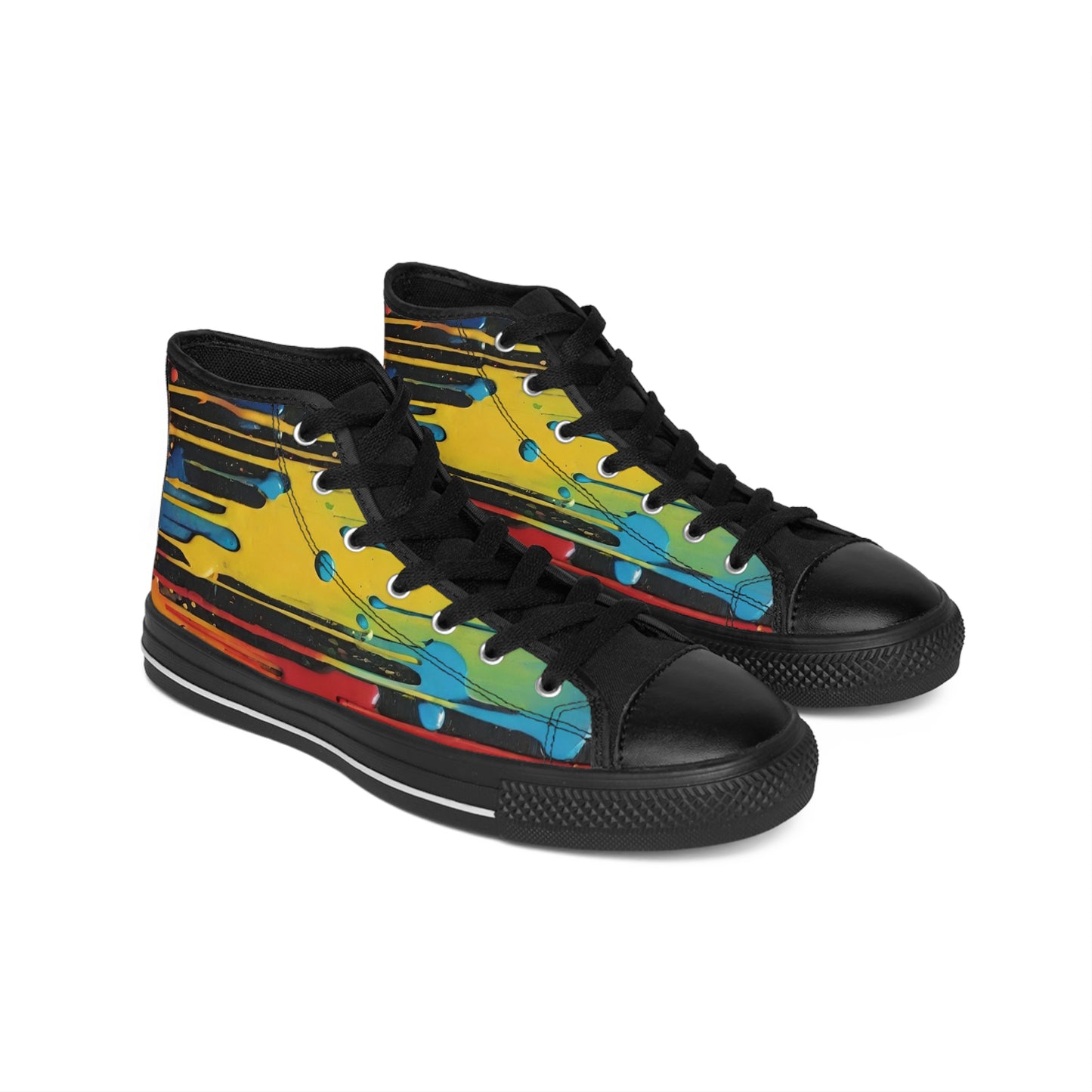 Drippy High-Top Sneakers