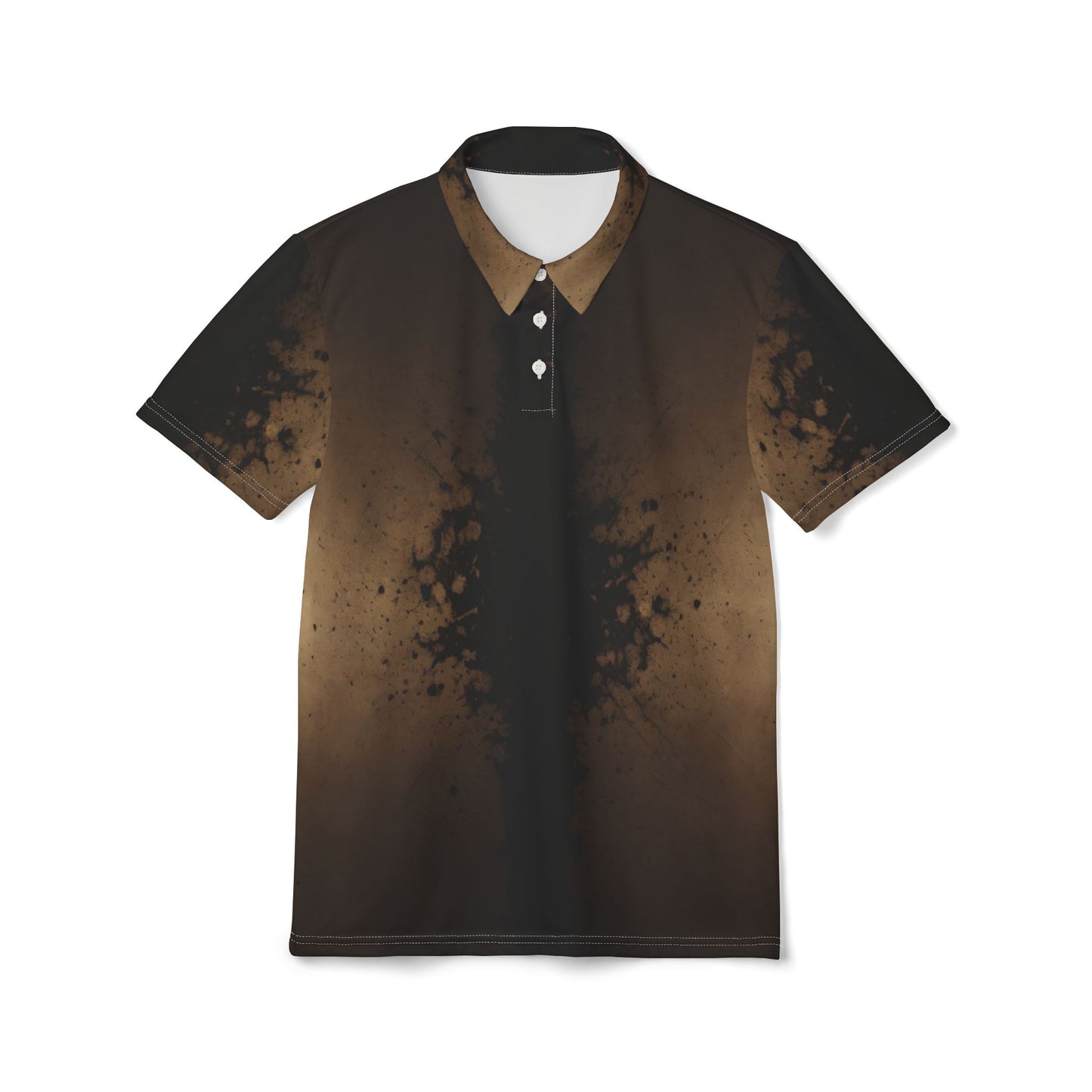 Rorschach Brown N Black Polo Shirt