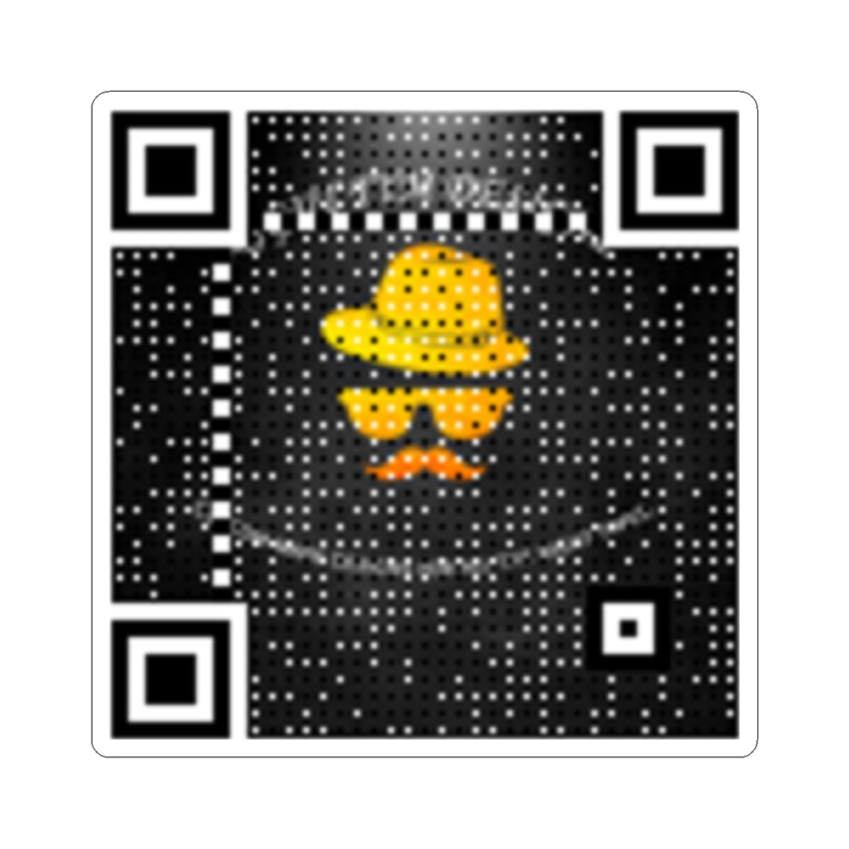 RIGHT TYM DESIGNZ QR STICKER