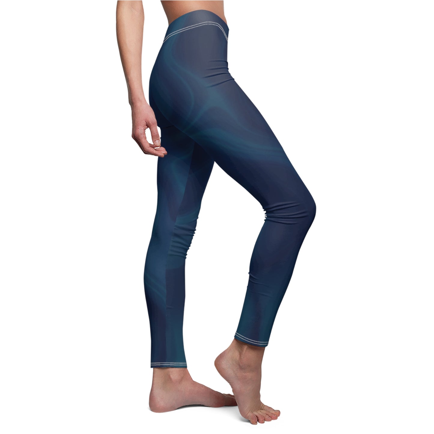 Aqua Waves - Leggings