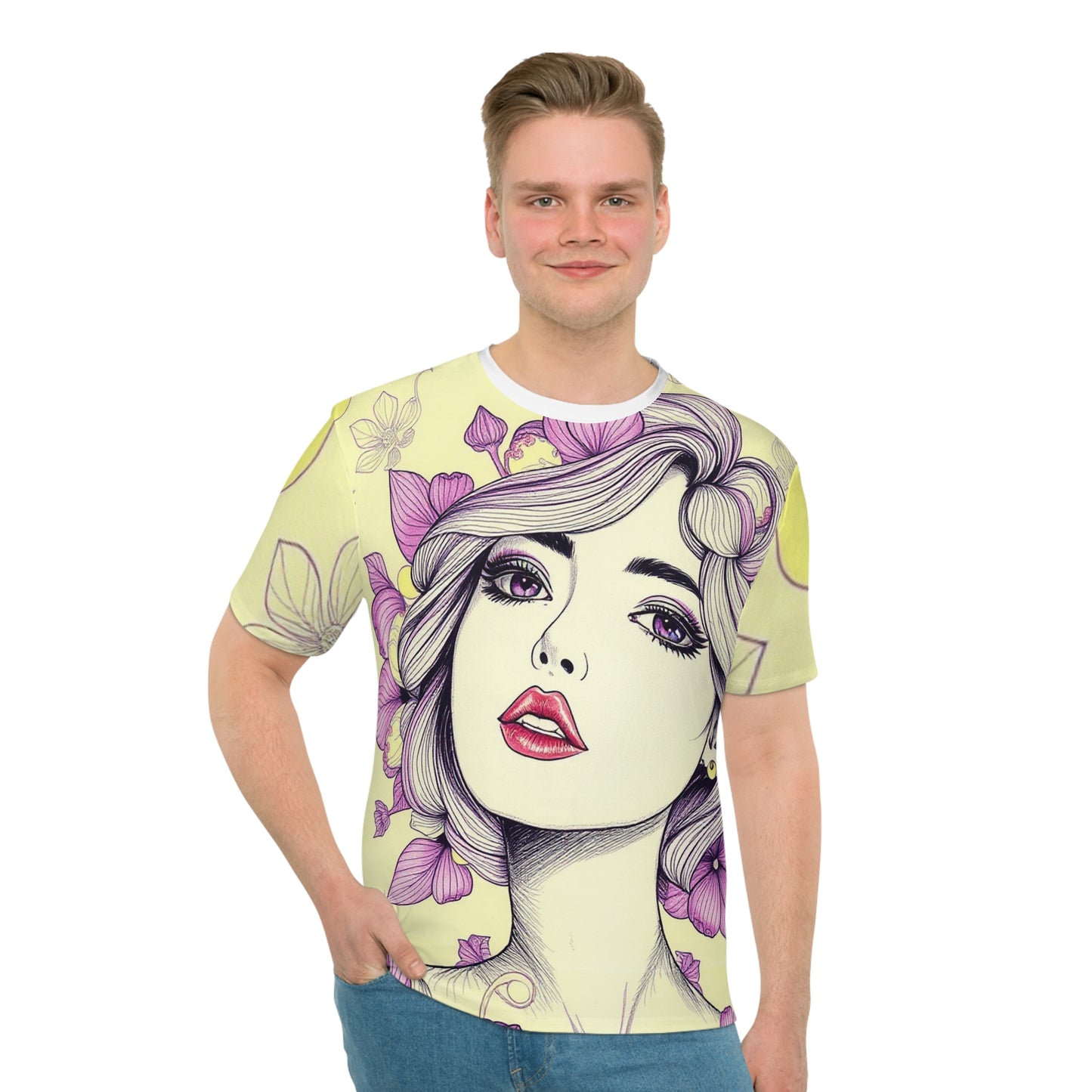 Faces of Beauty - Style #4 - Unisex T-shirt
