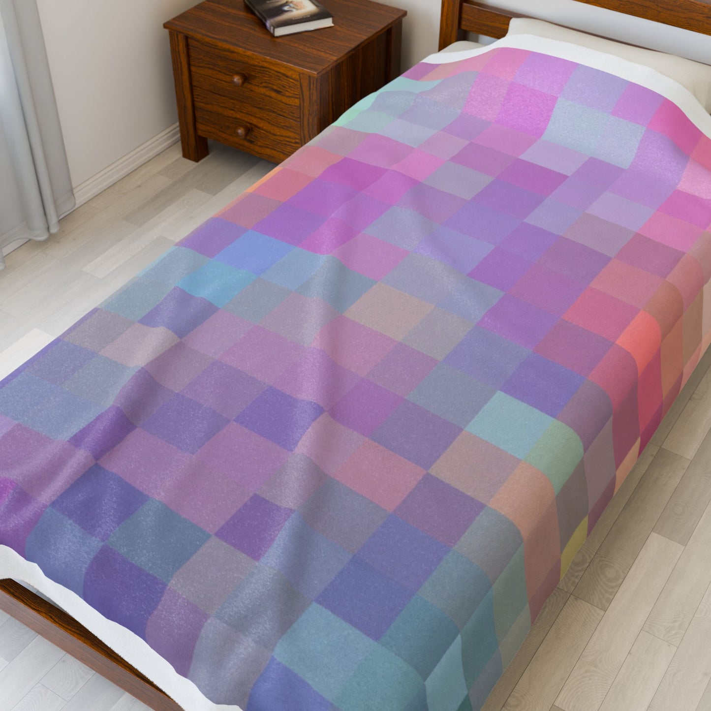 PIXELATED PIXI- Plush Blanket