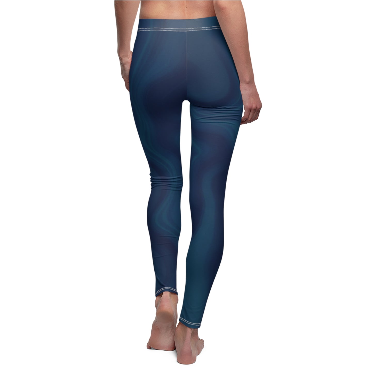 Aqua Waves - Leggings