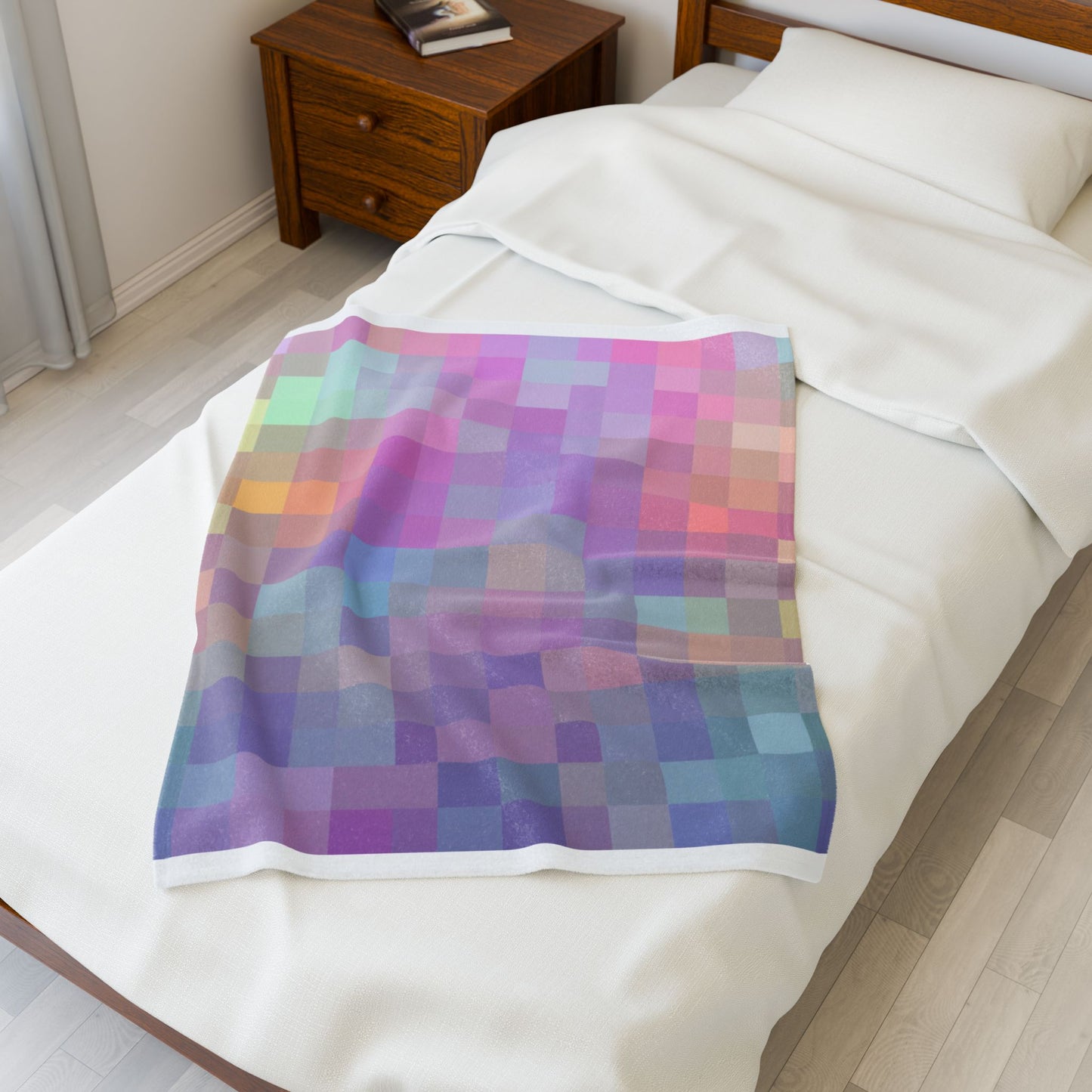 PIXELATED PIXI- Plush Blanket