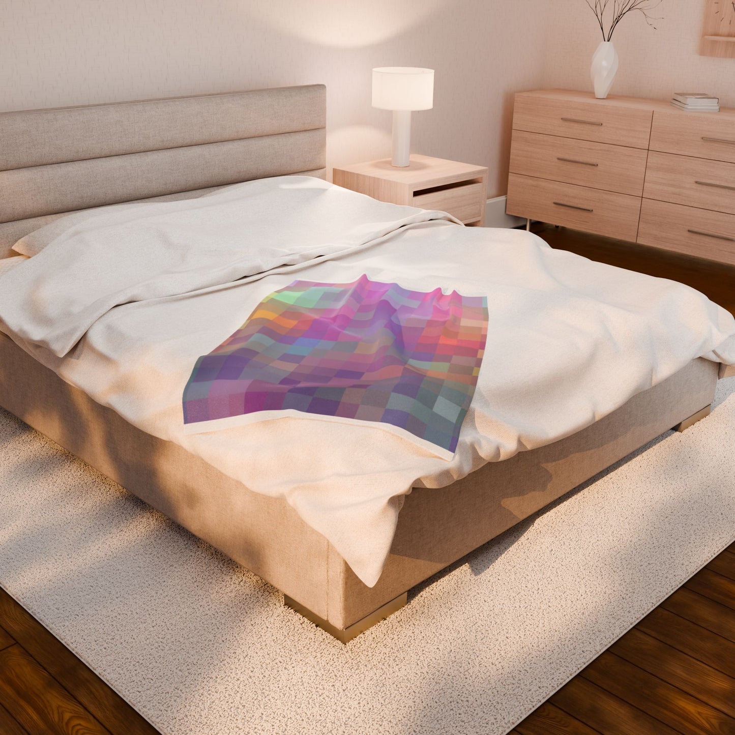PIXELATED PIXI- Plush Blanket