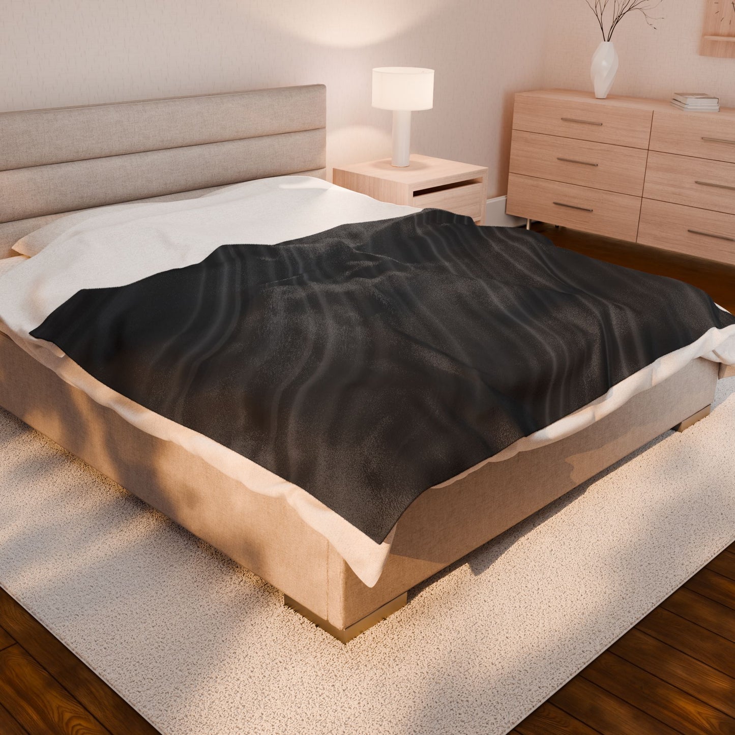 VOLCANIC SANDS- Velveteen Plush Blanket