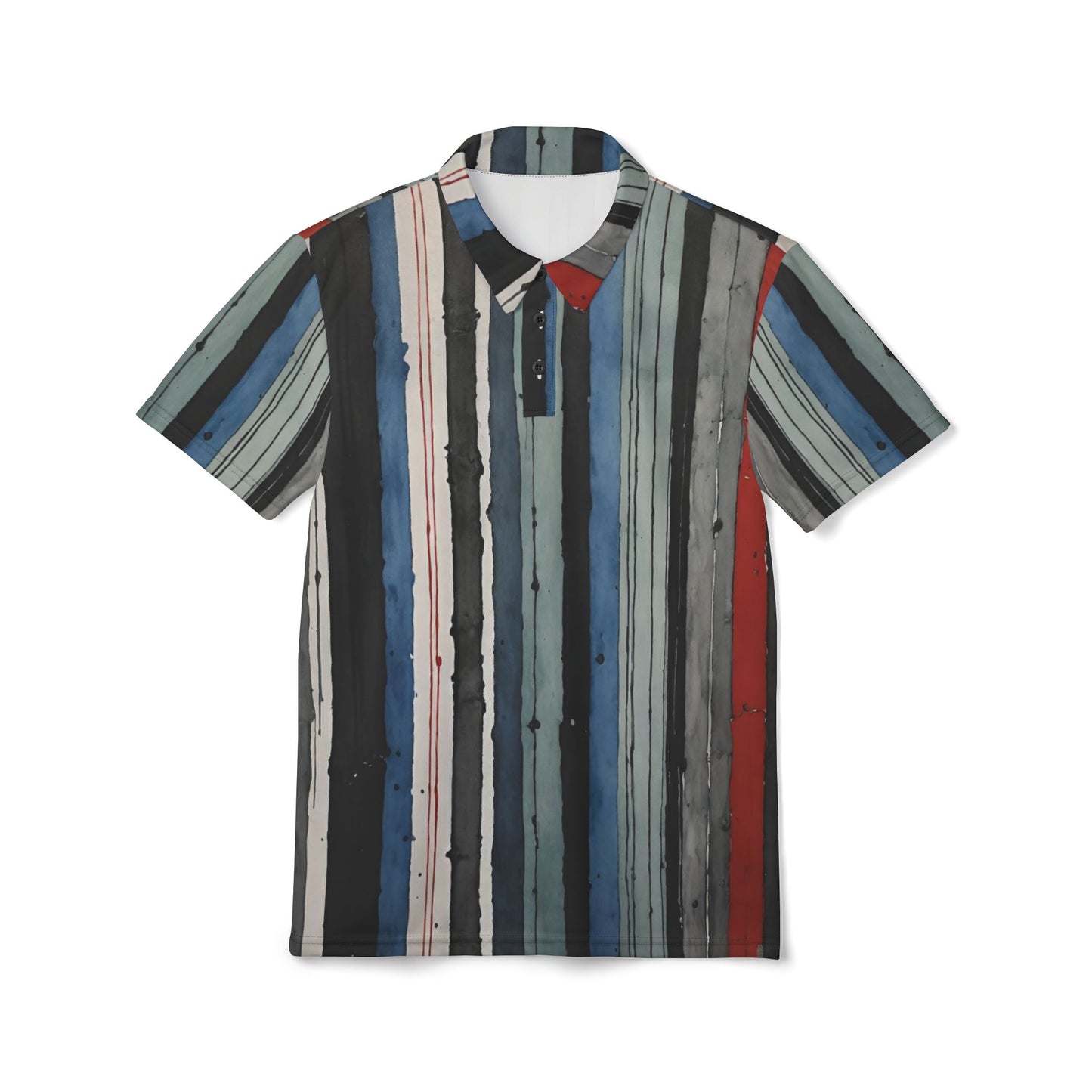 Striped Lyf Polo Shirt