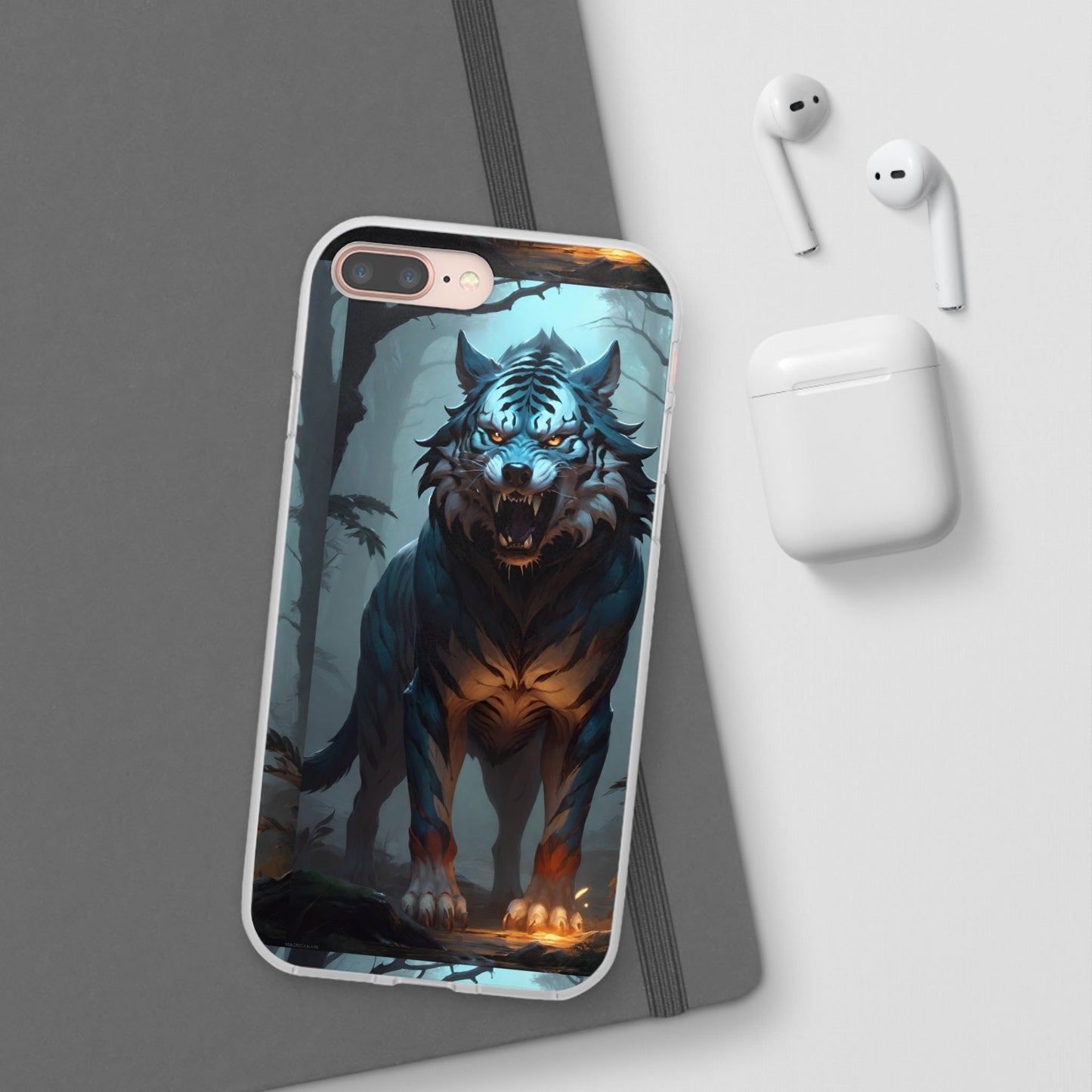 IPhone/Android Wolf Flexi Case