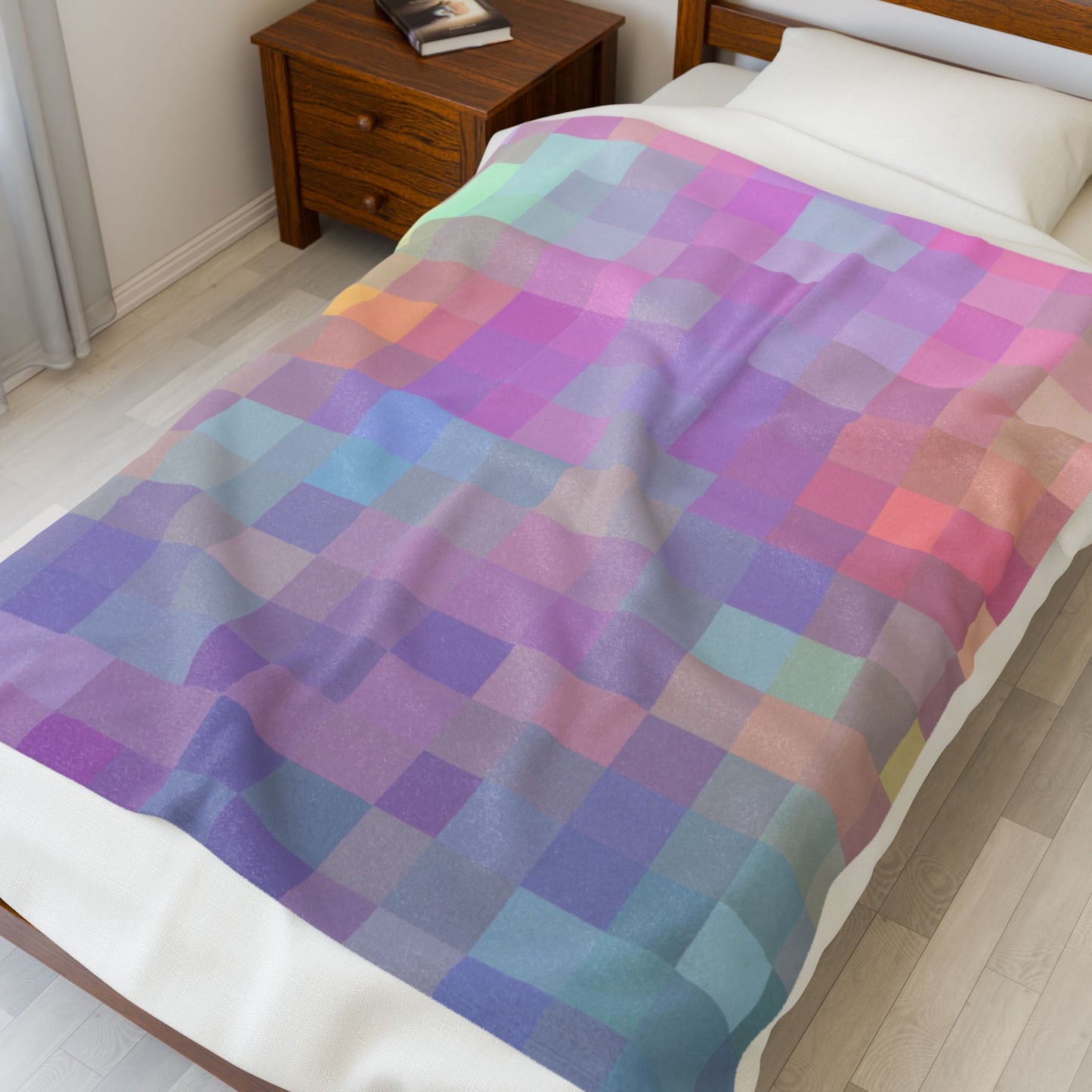 PIXELATED PIXI- Plush Blanket