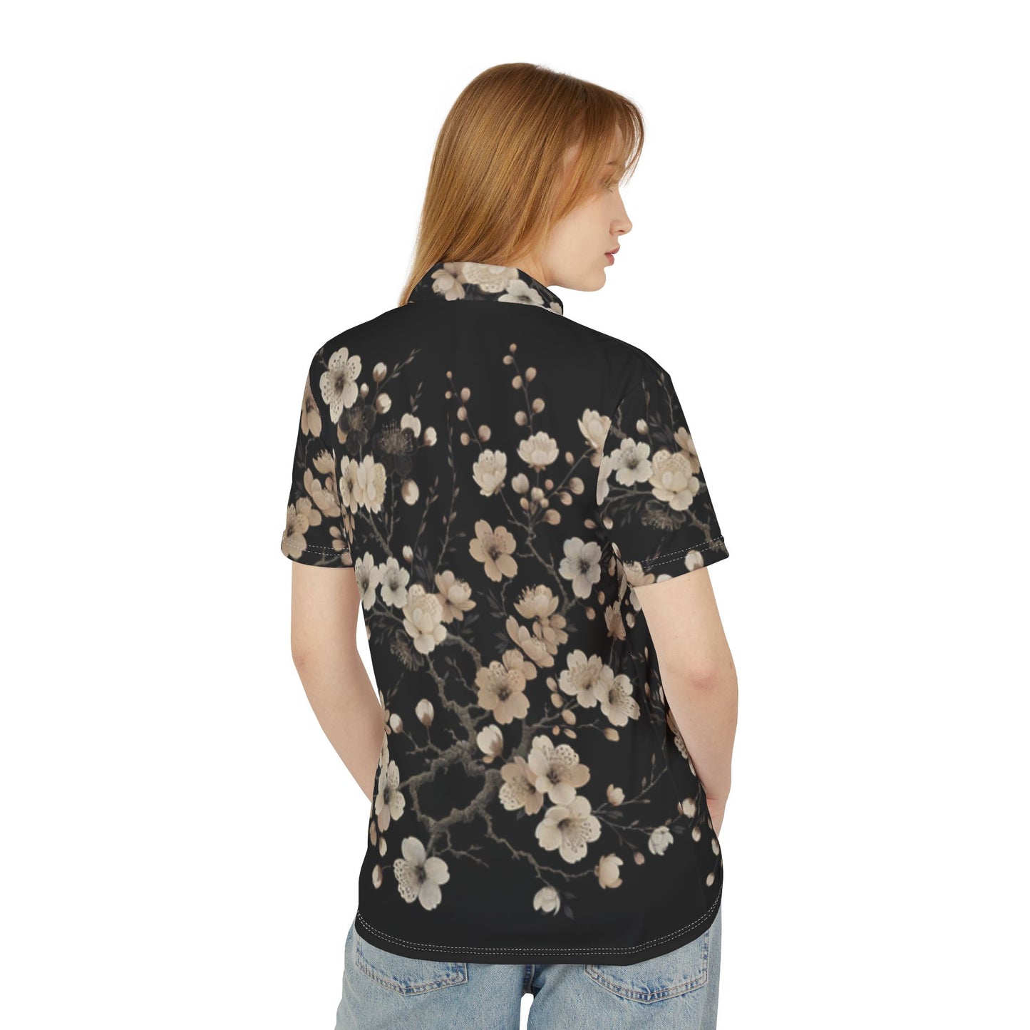 Black and Gold Dynasty Polo Shirt