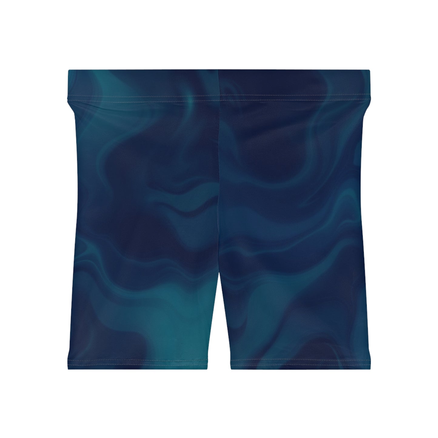 Emerald Eclipse - Biker Shorts