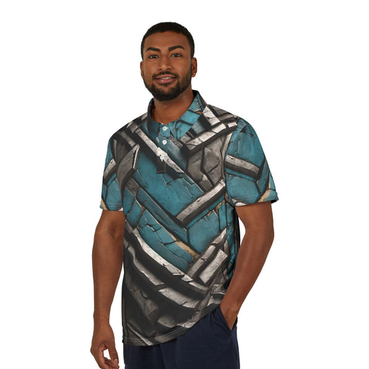 Rocky Blue Polo Shirt