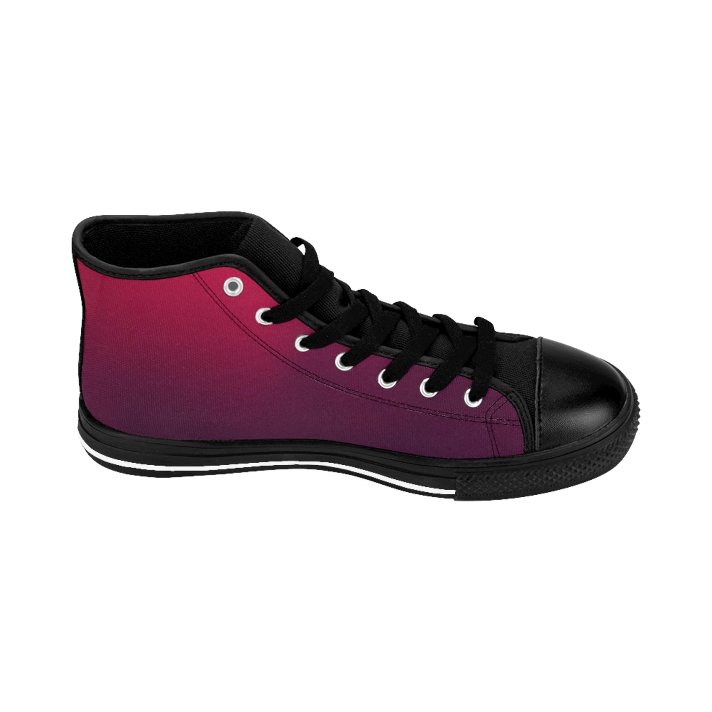Red Haze high-tops Men's Sneakers by RightTymDesignz
