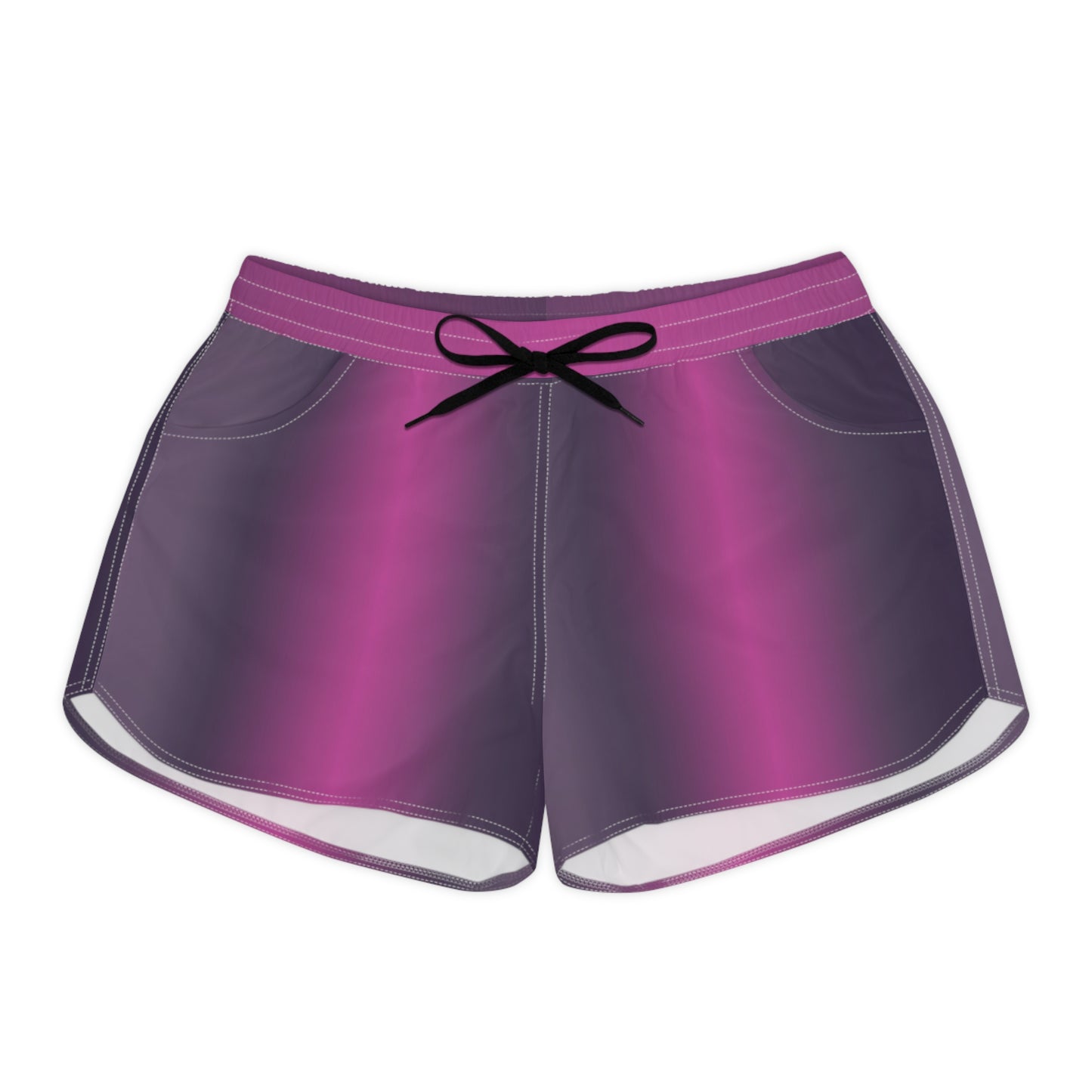 Pink Noir Glow - Women's Casual Shorts
