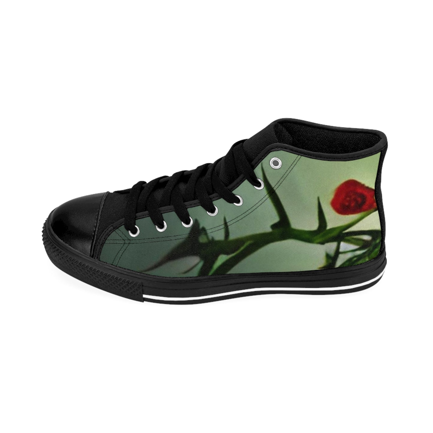 Rosebudz high-tops by RightTymDesignz Men's Sneakers
