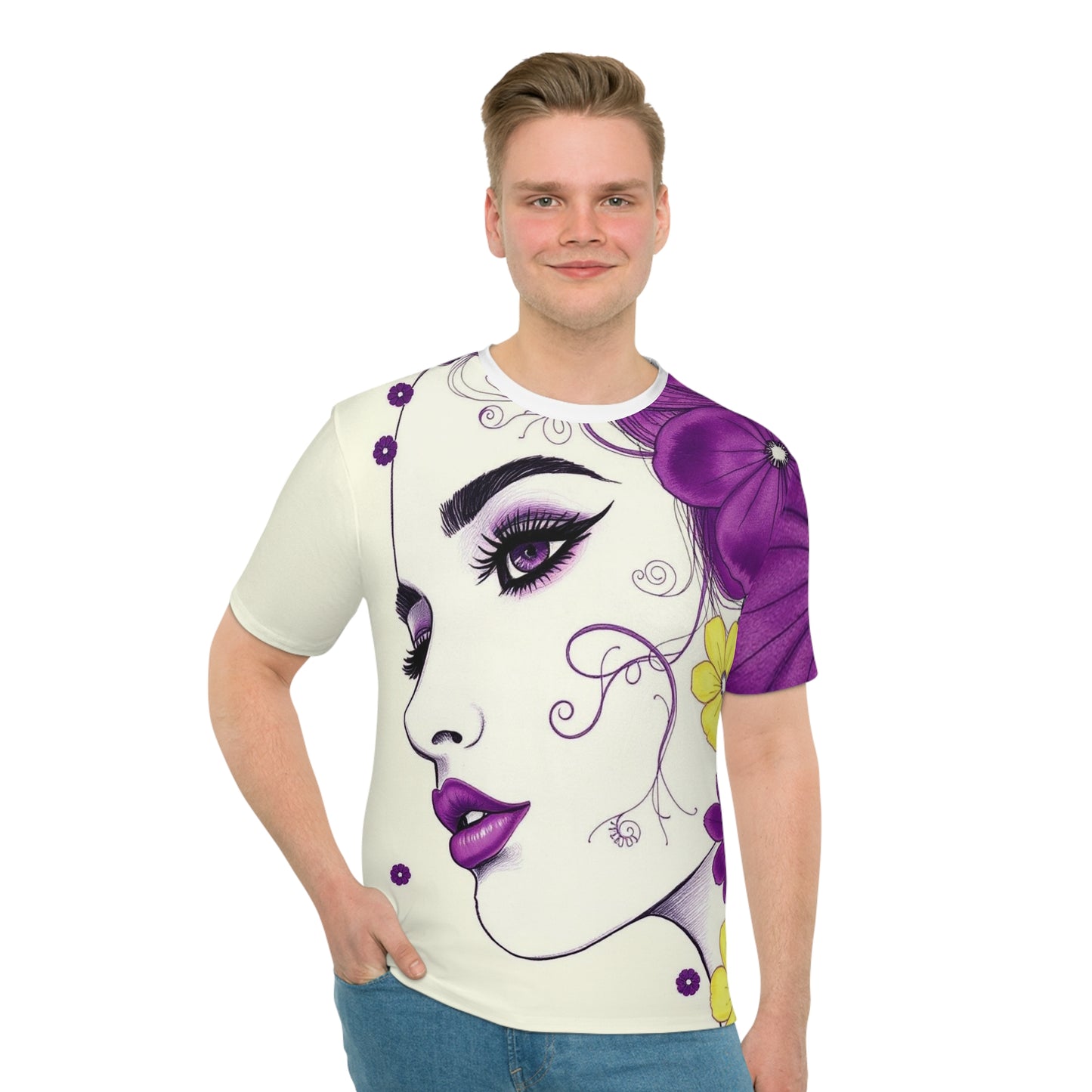 Faces of Beauty - Style #4 - Unisex T-shirt