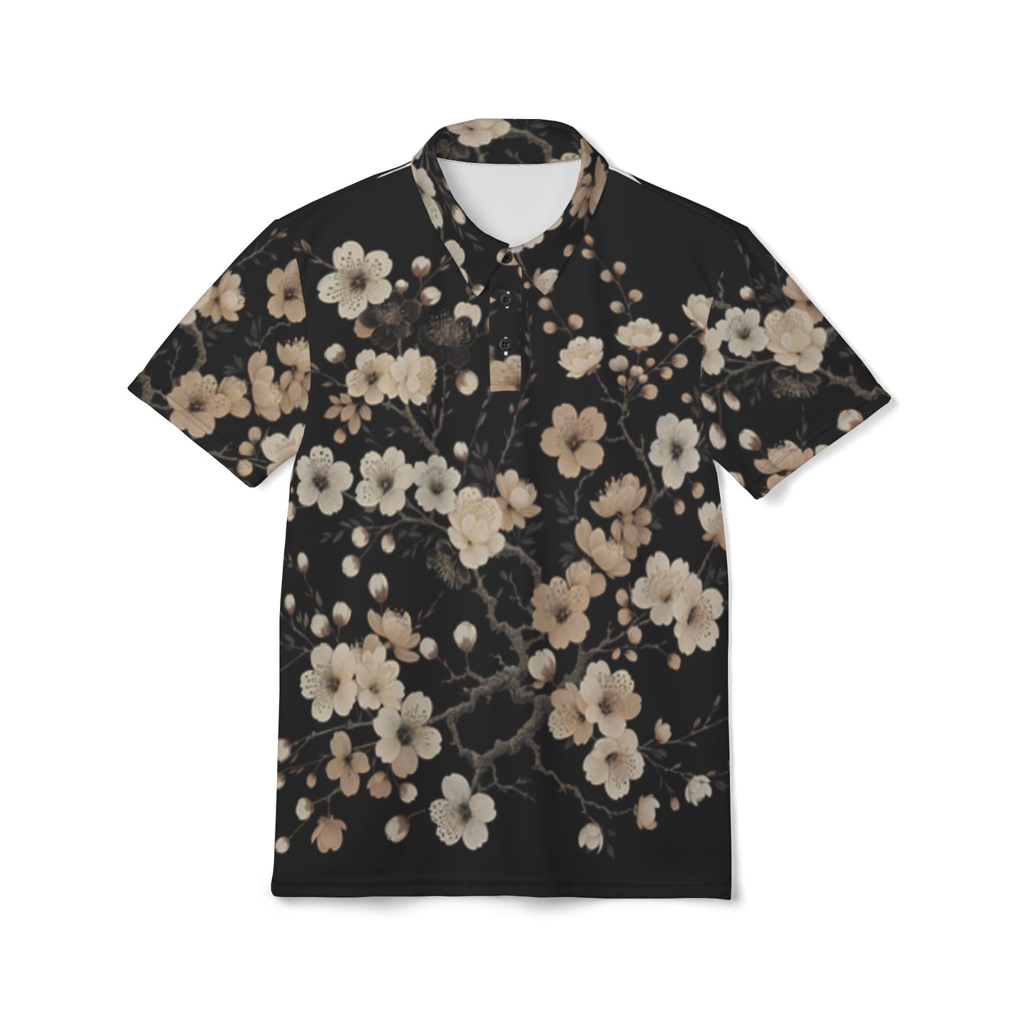 Black and Gold Dynasty Polo Shirt