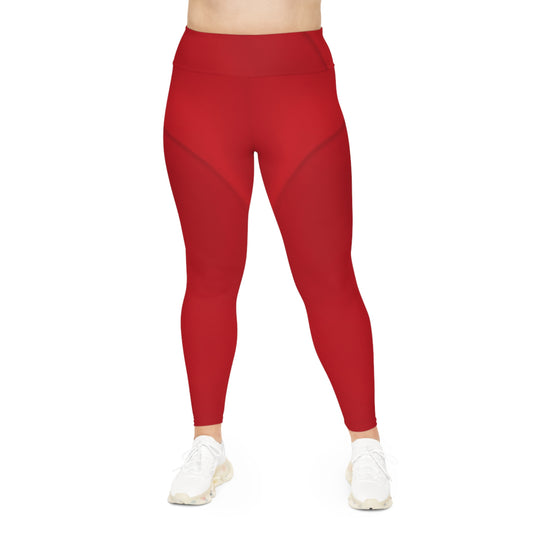 Scarlet Surge - Plus Size Leggings