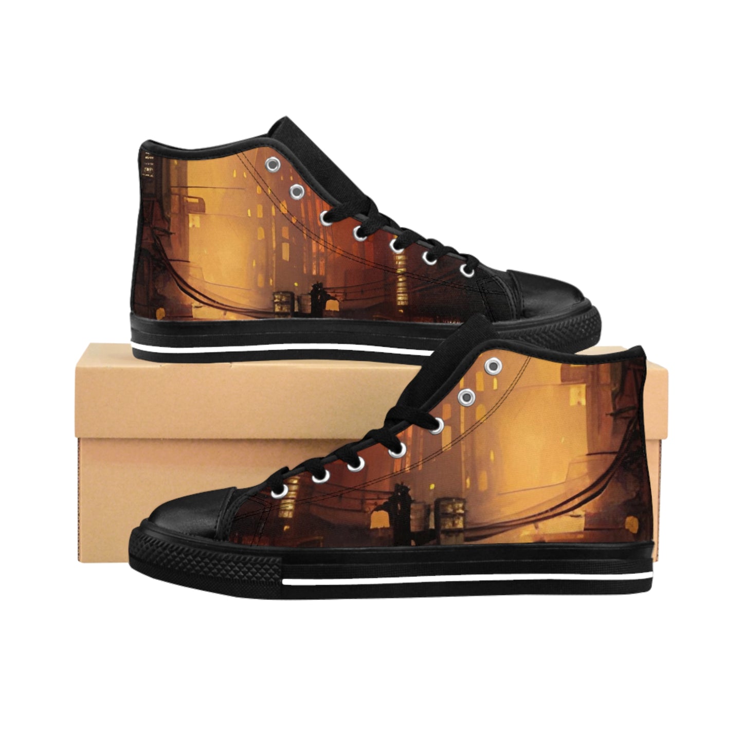 Philly Vibes True Originals high-tops by RightTymDesignz Men's Sneakers