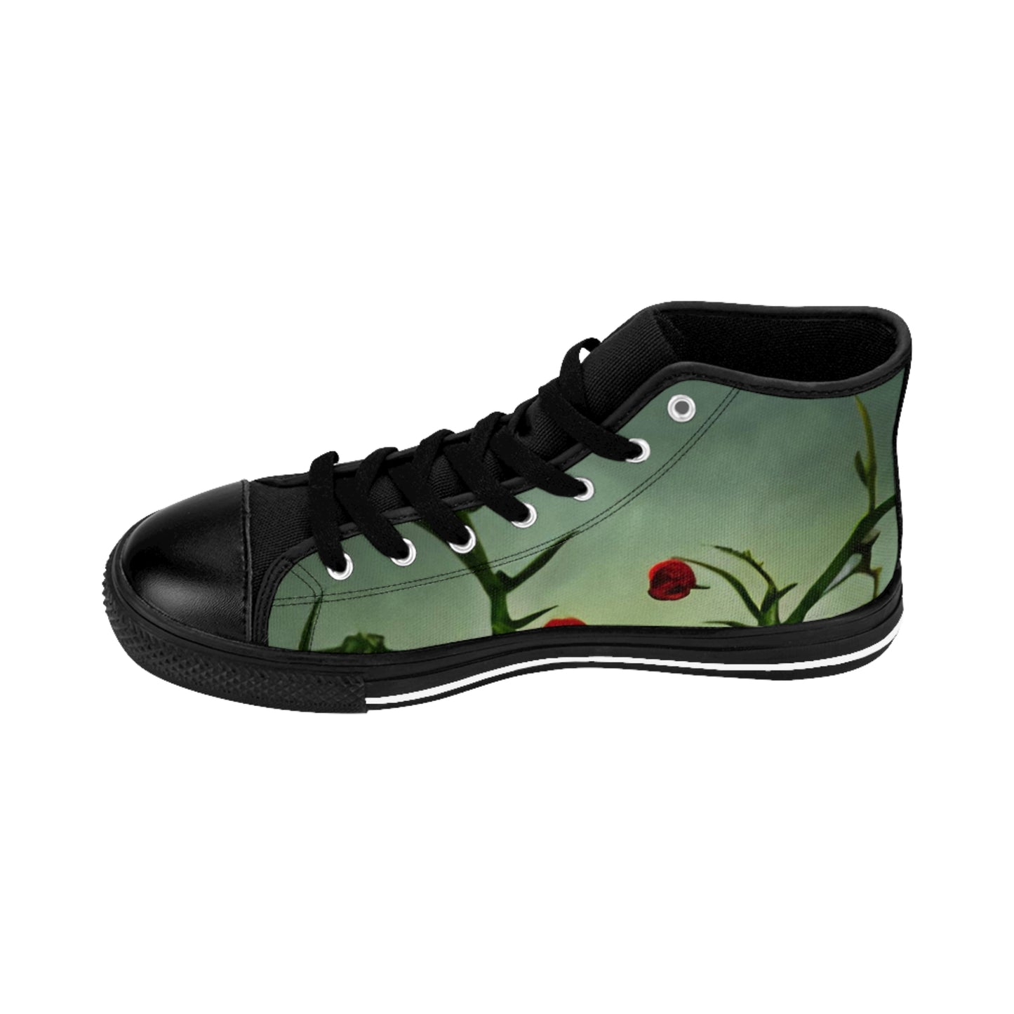 Rosebudz high-tops by RightTymDesignz Men's Sneakers
