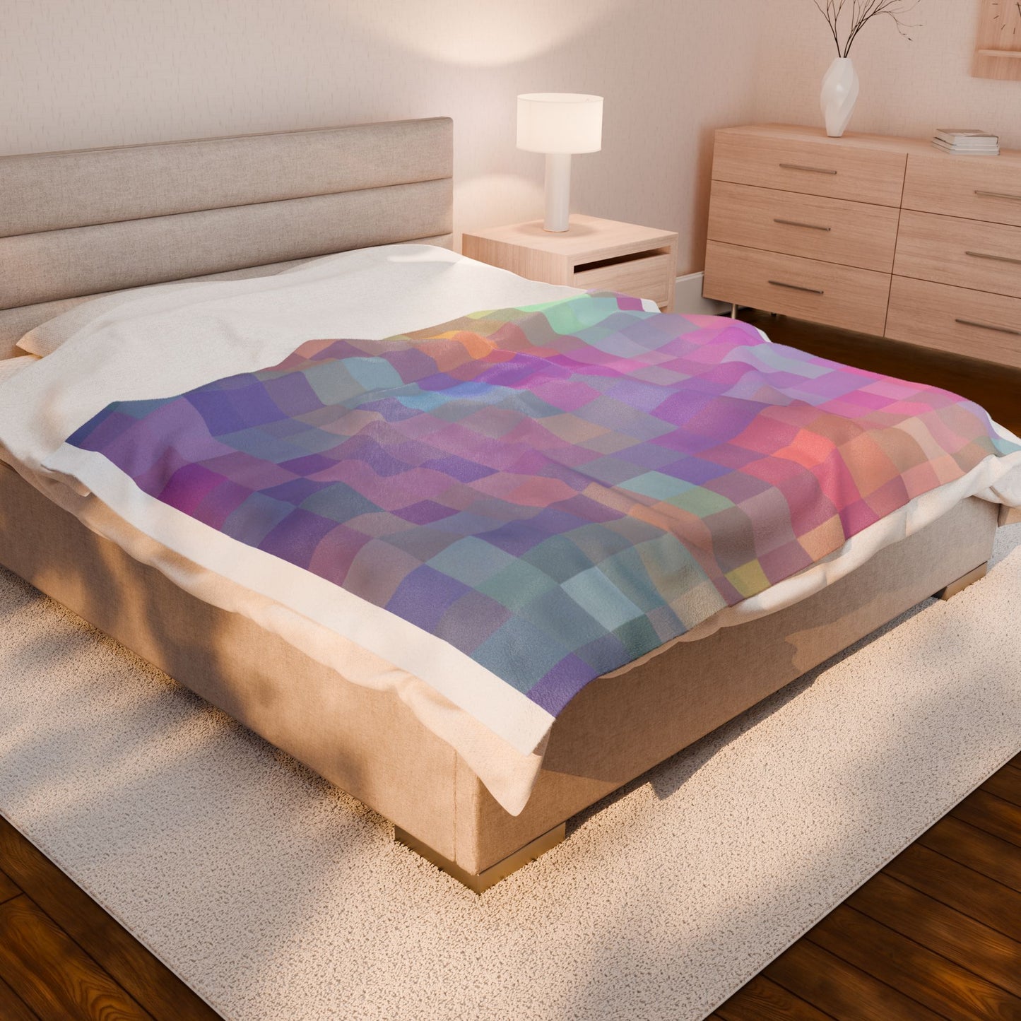 PIXELATED PIXI- Plush Blanket