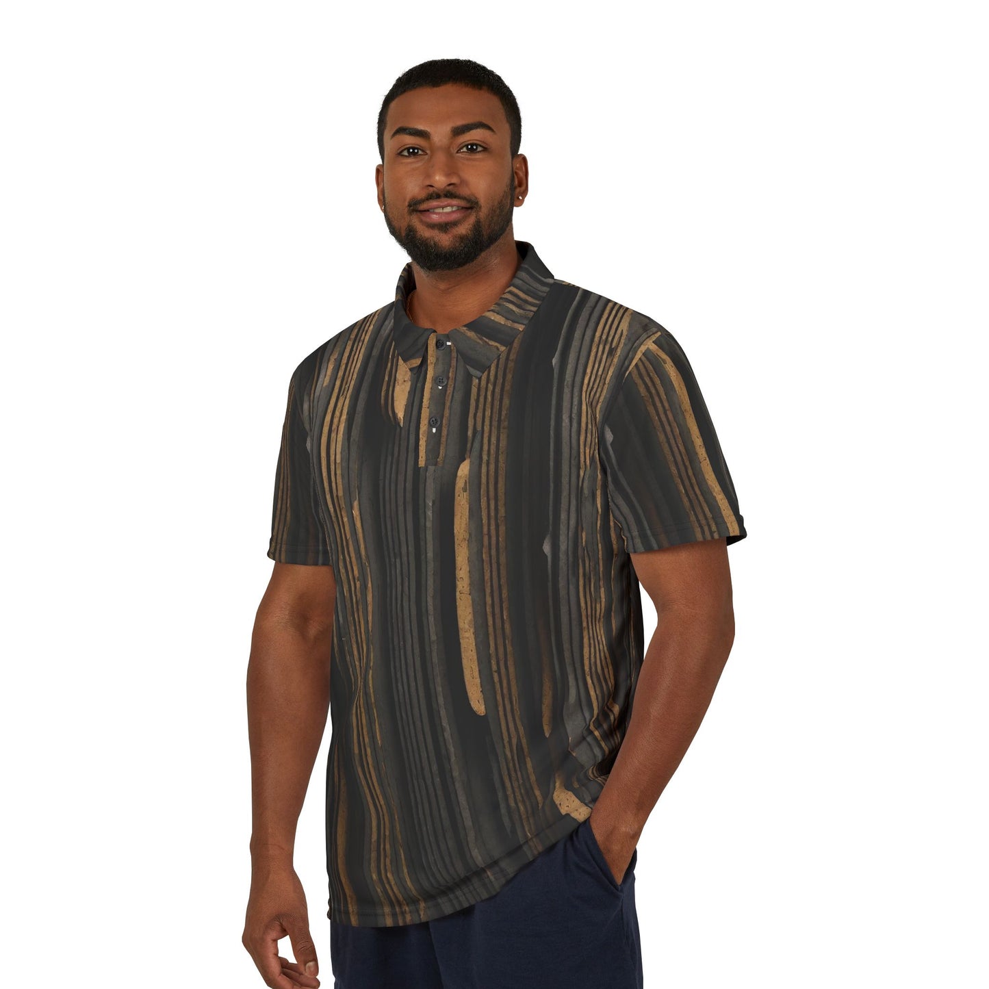 Wood Grainz Polo Shirt